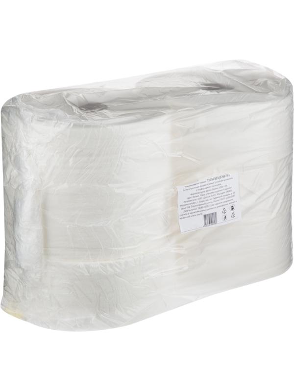 Бумага туалетная 1-сл 525м белая цел 6рул/уп