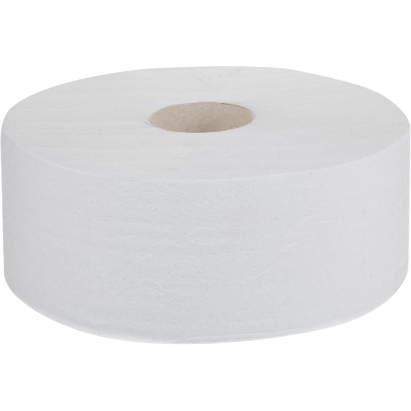 Бумага туалетная 1-сл 480м белая отбел макулат 6рул/уп Элементари