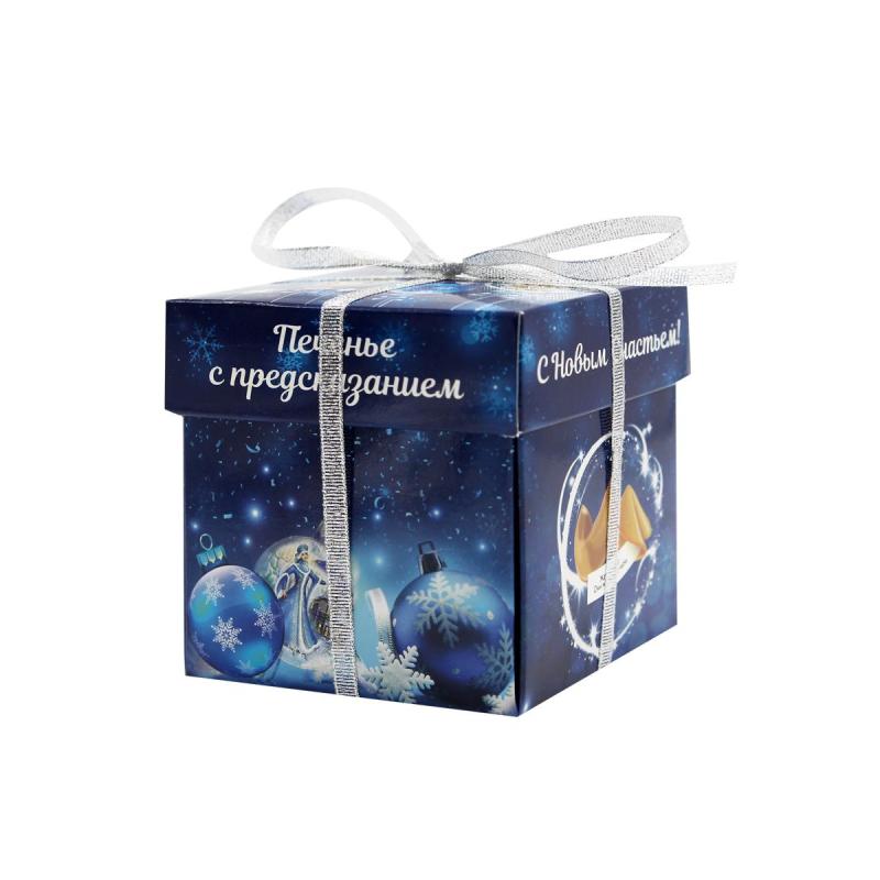 Печенье с детскими предсказаниями 'Синие шары', 5шт, 35 г, НГ, арт.6274