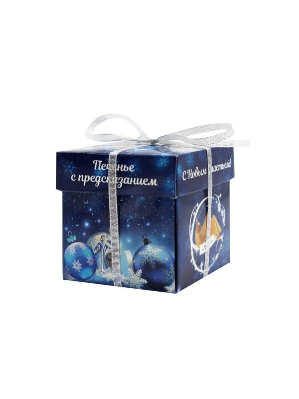 Печенье с детскими предсказаниями 'Синие шары', 5шт, 35 г, НГ, арт.6274