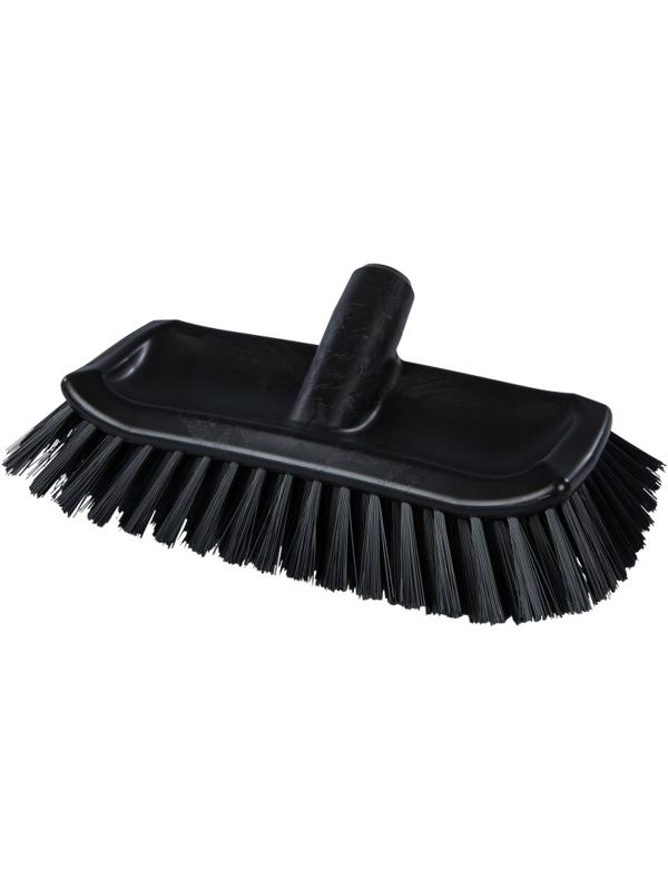 Щетка скраб д/плинтусов разноуровневая FBK, 285х130мм черная 20155-6_KFC