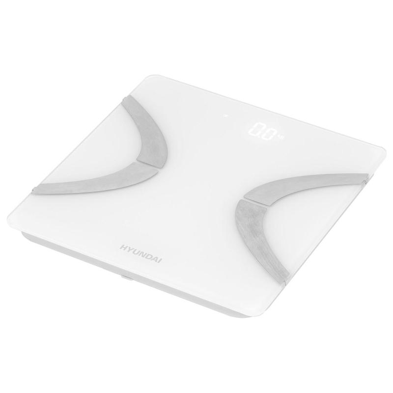 Весы напольные электронные Hyundai H-BS03670 макс.180кг белый