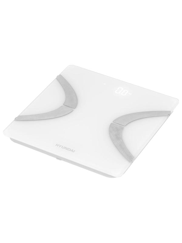 Весы напольные электронные Hyundai H-BS03670 макс.180кг белый