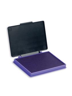 Подушка штемпельная настольная КORES фиолетовая 7х11см пласт. 71576
