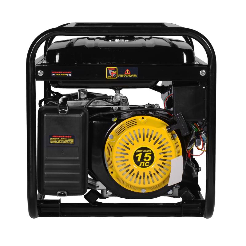 Генератор бензиновый HUTER DY8000LX, 6.5кВт, эл.стартер (64/1/19)