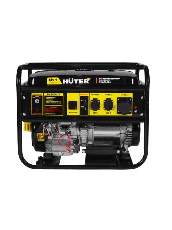 Генератор бензиновый HUTER DY8000LX, 6.5кВт, эл.стартер (64/1/19)