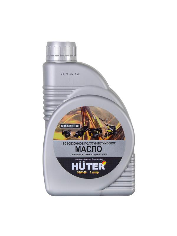 Масло HUTER 4-х тактное, 10W-40, 1л (73/8/1/1)