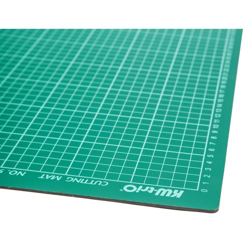 Коврик подкладка для резки Kw-Trio A2 600x450мм зеленый (9Z202)