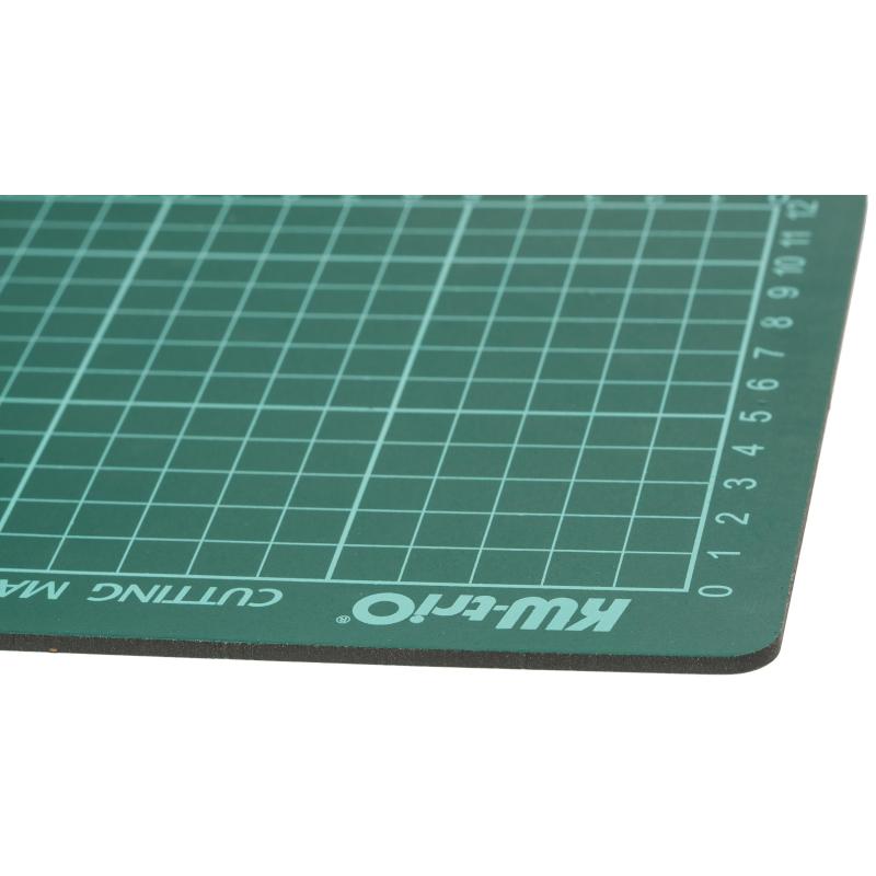 Коврик подкладка для резки Kw-Trio A5 225x150мм зеленый (9Z206)