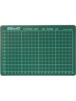 Коврик подкладка для резки Kw-Trio A5 225x150мм зеленый (9Z206)