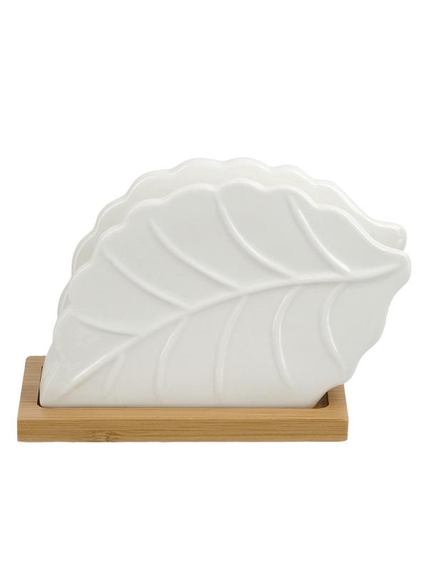 Салфетница на бамбуковой подставке Naturel 15х6,5х9,5см 2631017