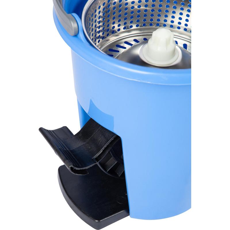 Комплект для уборки ведро+корзина+рукоятка+основа швабры+2 насадки HD1022