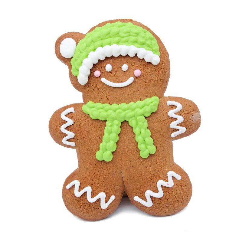 Пряник имбирно-медовый Человечек  14смx11см 85г, НГ арт.2133