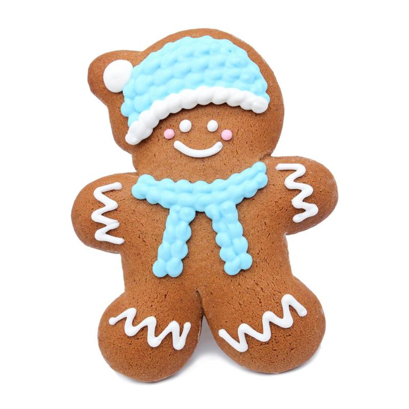 Пряник имбирно-медовый Человечек  14смx11см 85г, НГ арт.2133