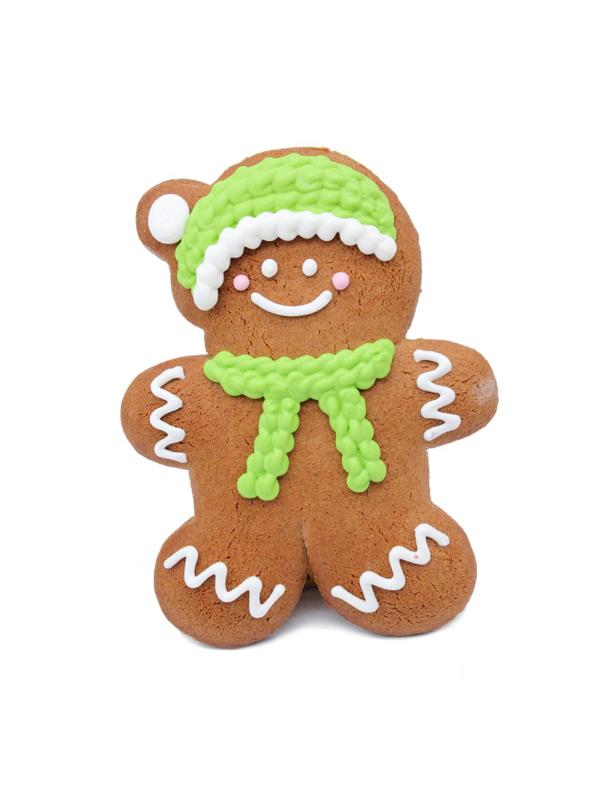 Пряник имбирно-медовый Человечек  14смx11см 85г, НГ арт.2133