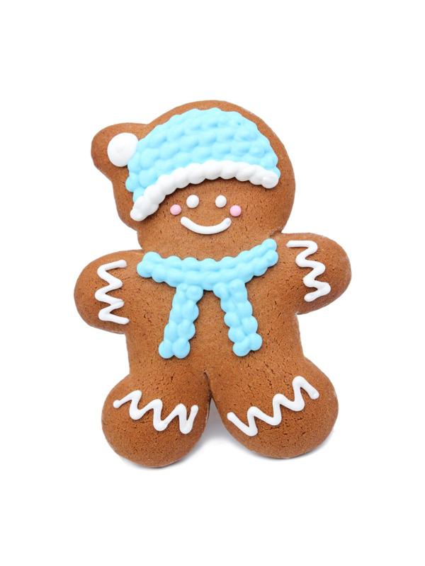 Пряник имбирно-медовый Человечек  14смx11см 85г, НГ арт.2133