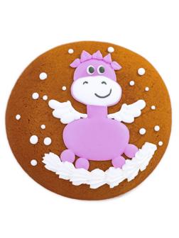 Пряник имбирно-медовый  Символ года-3, 90г,НГ арт.2476