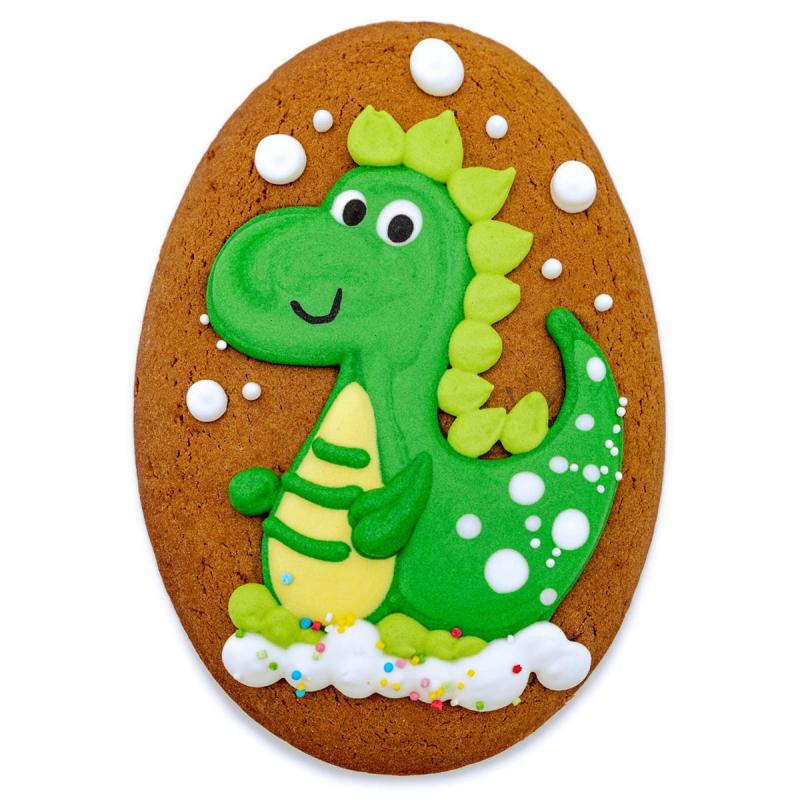 Пряник имбирно-медовый Новогоднийв овале в ассор 11x15см,130г,НГ арт.2130