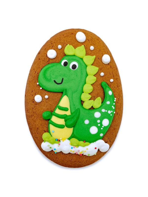 Пряник имбирно-медовый Новогоднийв овале в ассор 11x15см,130г,НГ арт.2130