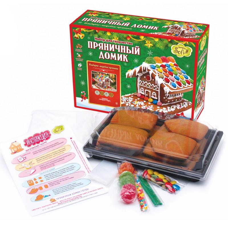 Набор пряников для творчества Пряничный Домик, 1200г, НГ арт.257