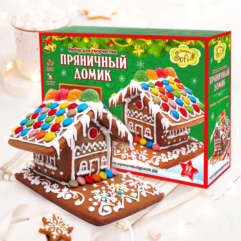 Набор пряников для творчества Пряничный Домик, 1200г, НГ арт.257