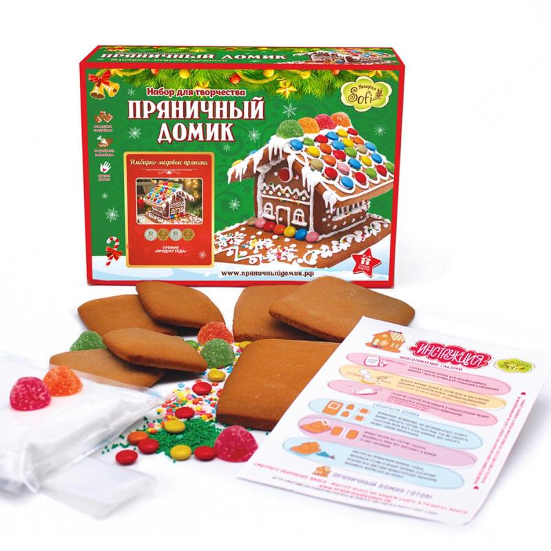 Набор пряников для творчества Пряничный Домик, 1200г, НГ арт.257