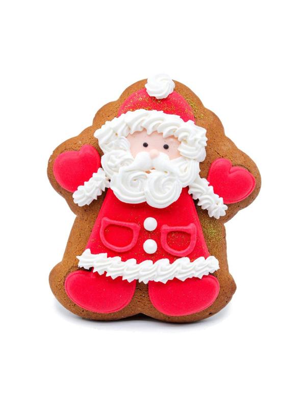 Пряник имбирно-медовый Веселый Дед Мороз, 11смx13см, 110г, НГ арт.1952