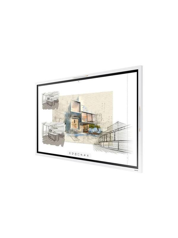 Интерактивная панель Samsung Flip[WM55B]3840х2160,4000:1,350кд/м2,4 касания