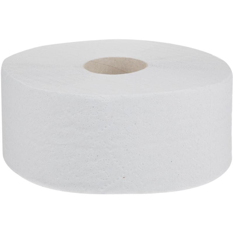 Бумага туалетная д/дисп 1сл 480м белая отбел макул 6рул/уп Элементари