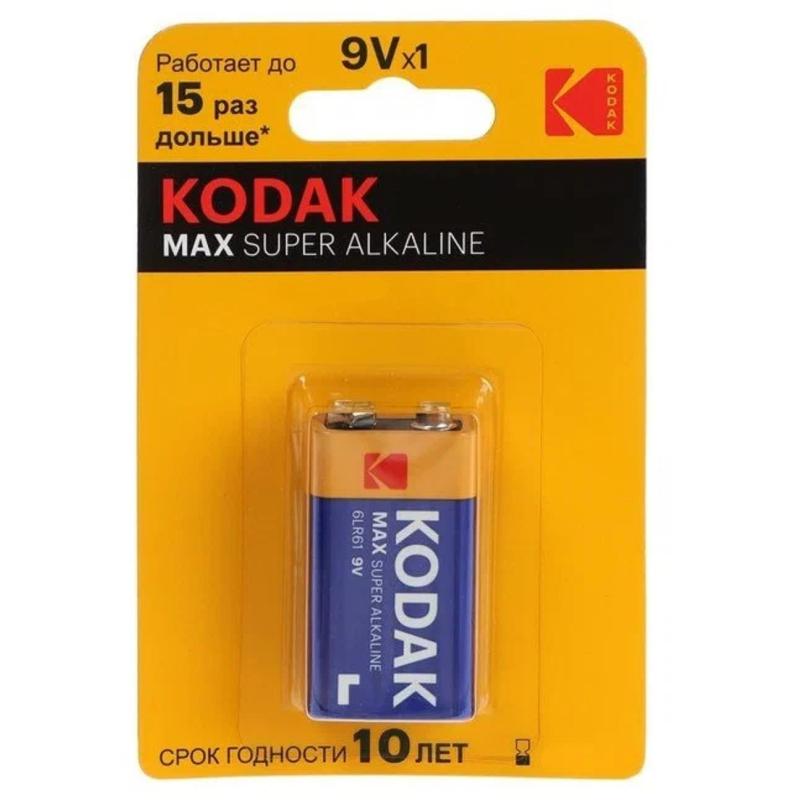 Батарейка Kodak MAX 6LR61-1BL [ K9V-1] (1шт) (CAT30952850-RU1)