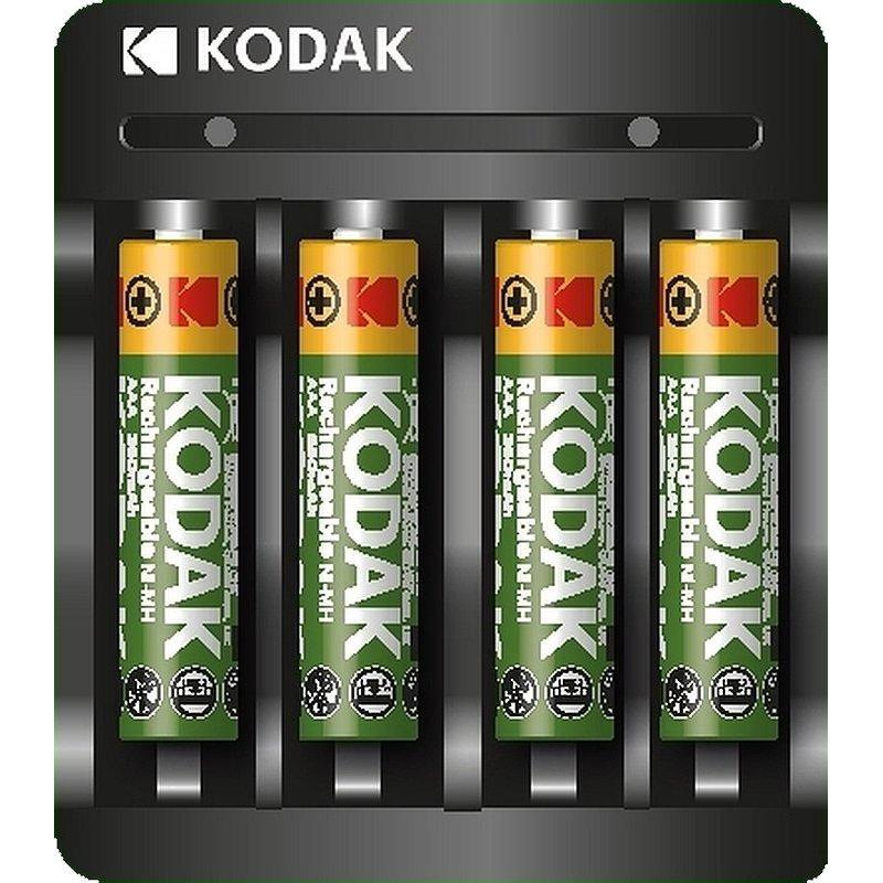 Зарядное устройство Kodak USB, 4 x 1100 mAh [K4AA/AAA] (30425552-RU1)