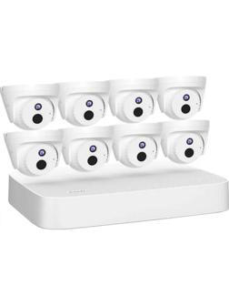 Комплект видеонаблюдения Tenda K8P-4CR (8 камер и 1 регистратор)