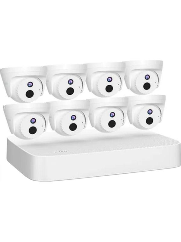 Комплект видеонаблюдения Tenda K8P-4CR (8 камер и 1 регистратор)