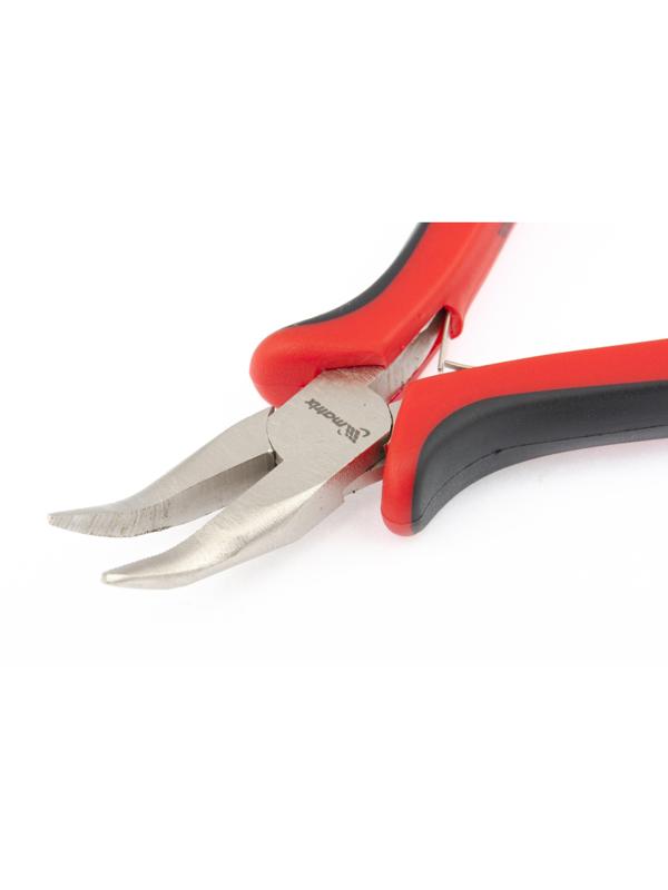 Длинногубцы изогнутые Mini 130 мм MATRIX 17812