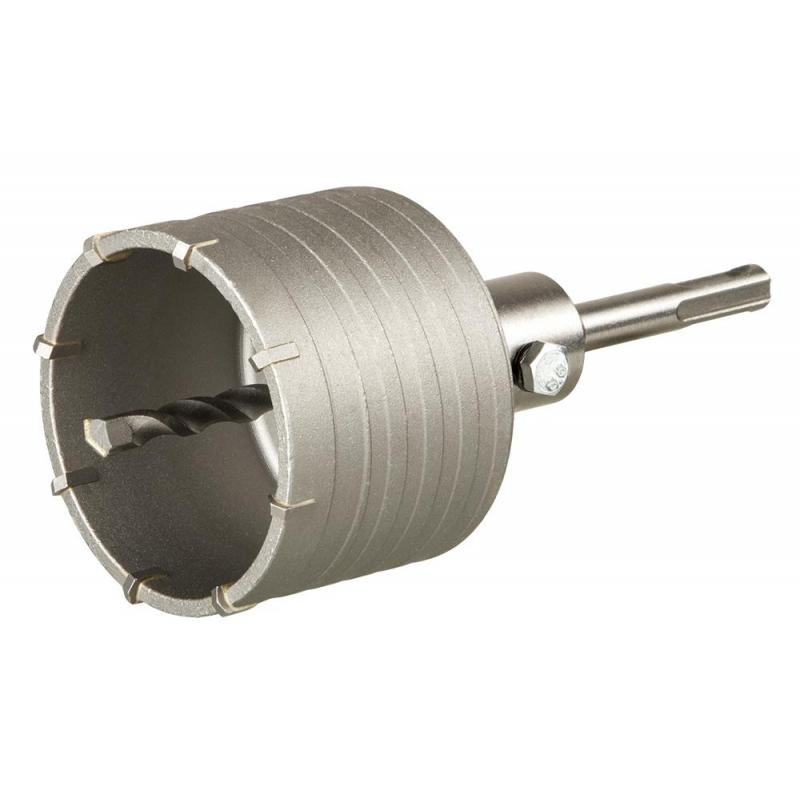 Коронка твердосплавная ПРАКТИКА SDS- Plus ударная 75 мм клипса 773-859