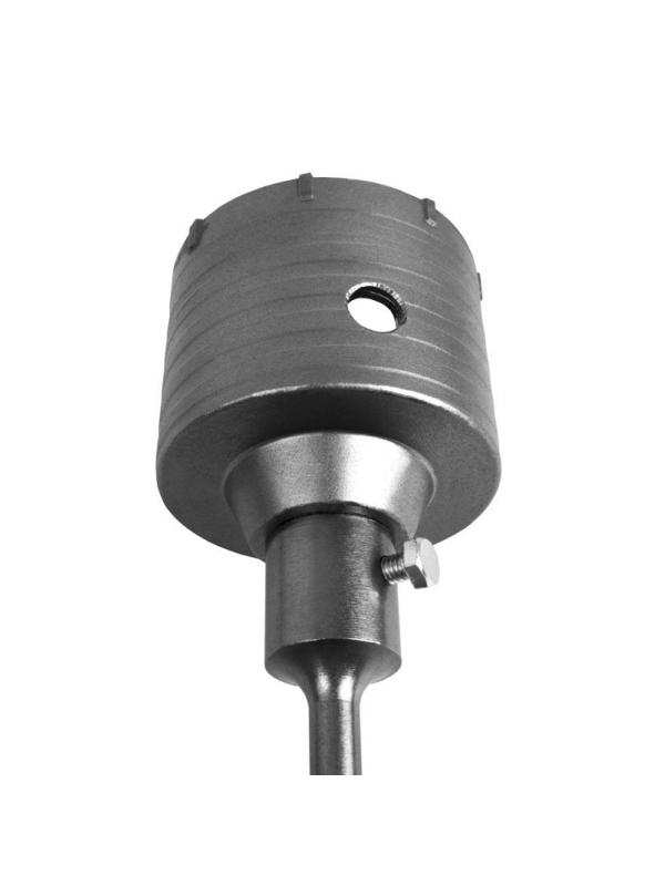 Коронка твердосплавная ПРАКТИКА SDS- Plus ударная 75 мм клипса 773-859