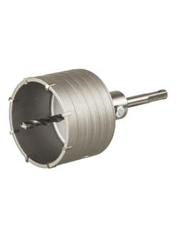 Коронка твердосплавная ПРАКТИКА SDS- Plus ударная 82 мм клипса 035-189