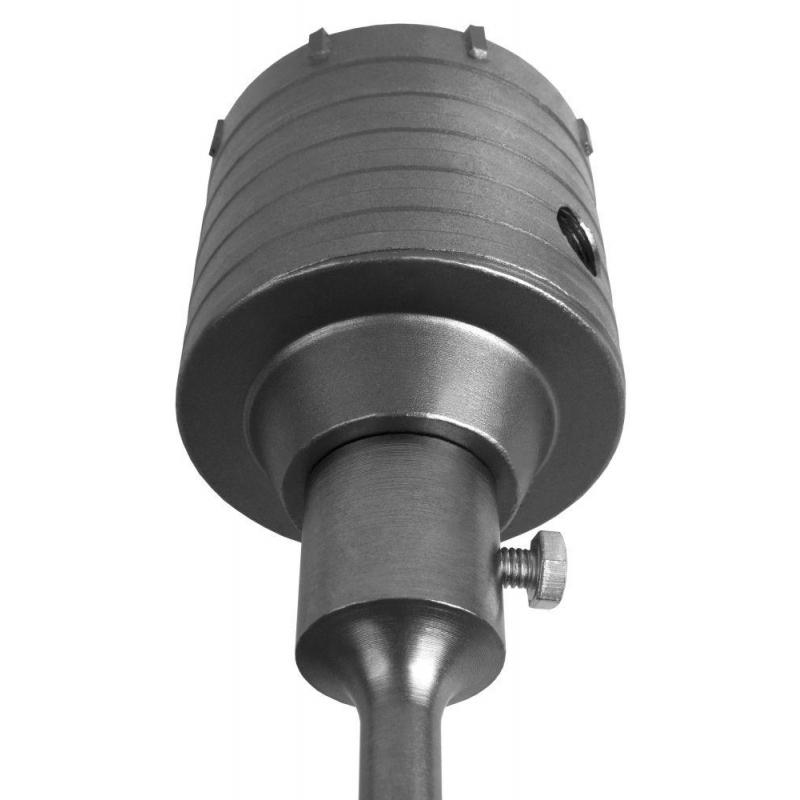 Коронка твердосплавная ПРАКТИКА SDS- Plus ударная 68 мм клипса 035-172