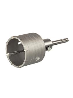 Коронка твердосплавная ПРАКТИКА SDS- Plus ударная 68 мм клипса 035-172