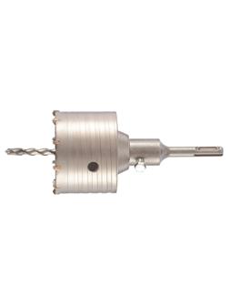 Коронка MATRIX в сборе М22 х 80 мм, SDS PLUS (70331)