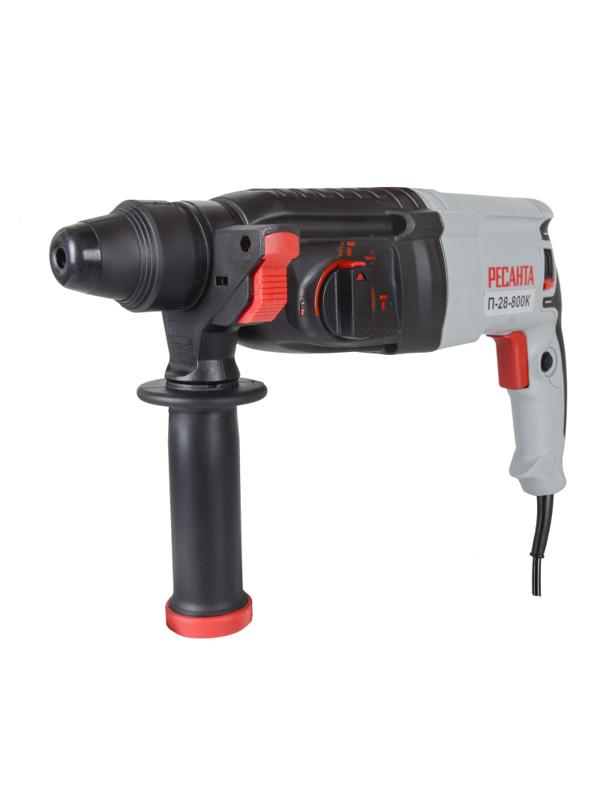 Перфоратор РЕСАНТА SDS-plus П-28-800К (75/3/1)