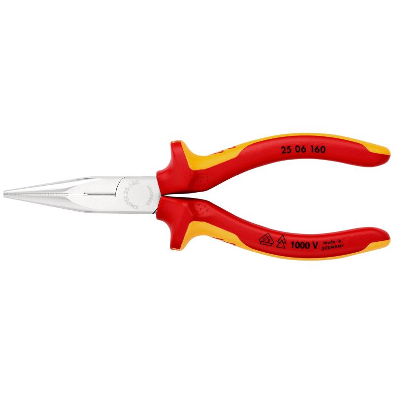 Длинногубцы VDE L-160 мм KNIPEX KN-2506160