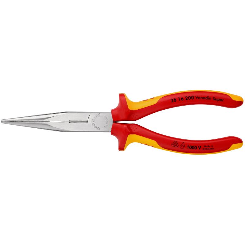 Длинногубцы VDE L-200 мм KNIPEX KN-2616200