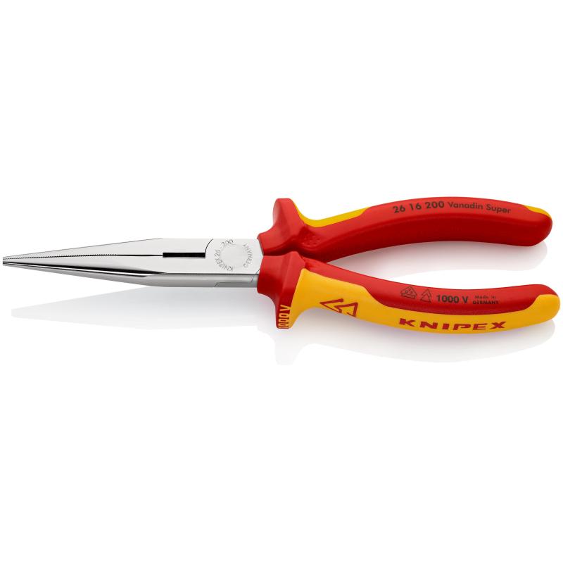Длинногубцы VDE L-200 мм KNIPEX KN-2616200