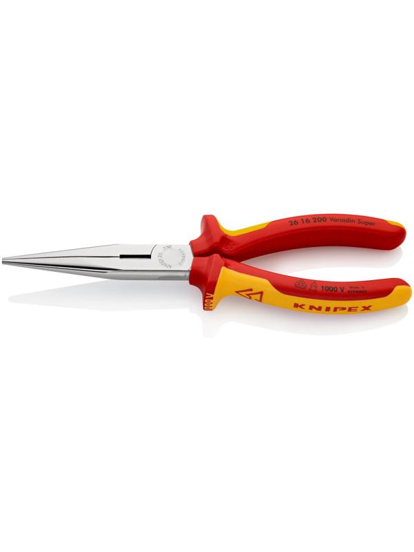 Длинногубцы VDE L-200 мм KNIPEX KN-2616200