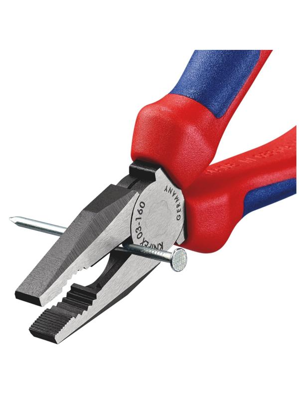 Плоскогубцы комбинированные L-160 мм KNIPEX KN-0302160