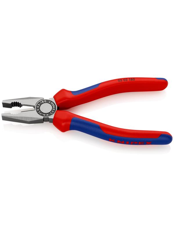 Плоскогубцы комбинированные L-180 мм KNIPEX KN-0302180