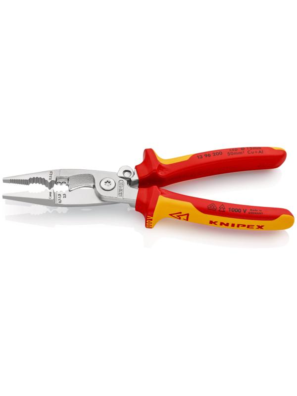 Клещи электромонтажные VDE L-200 мм KNIPEX KN-1396200
