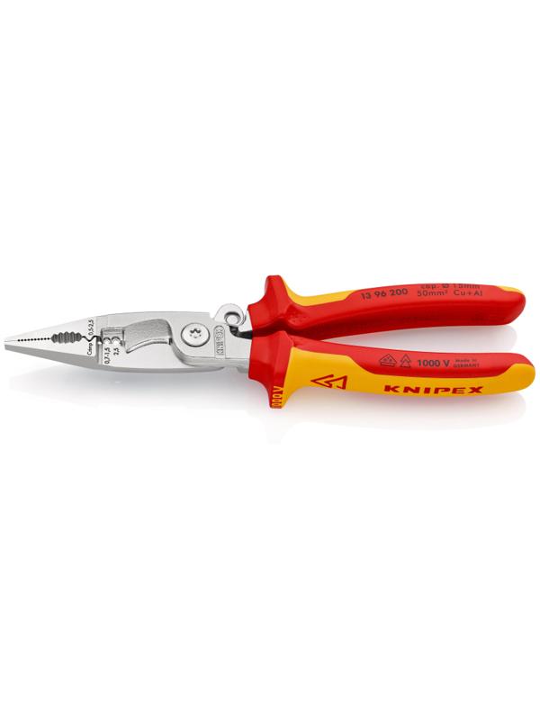 Клещи электромонтажные VDE L-200 мм KNIPEX KN-1396200