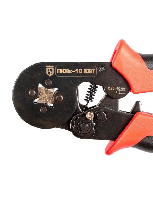 Кримпер КВТ для опрессовки втулочных наконечников 74712